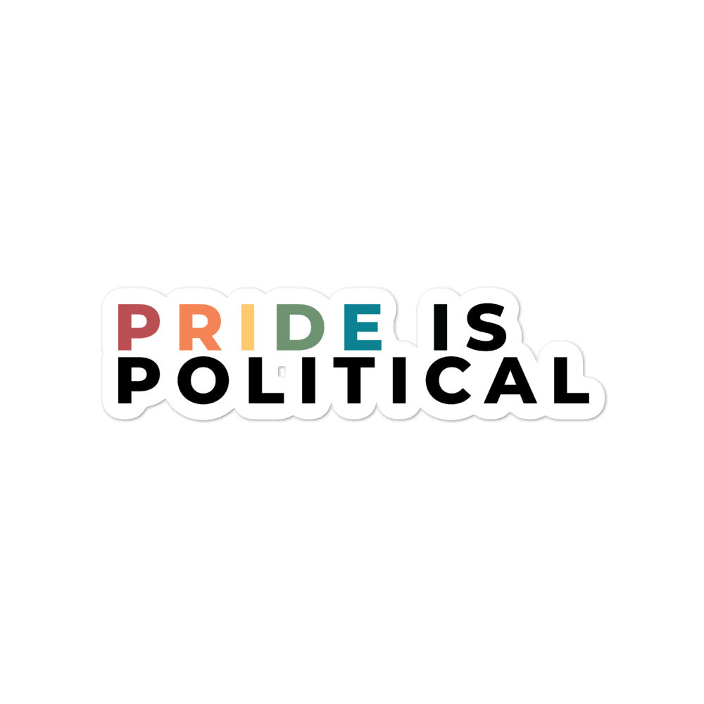 Pride is Political Stickers