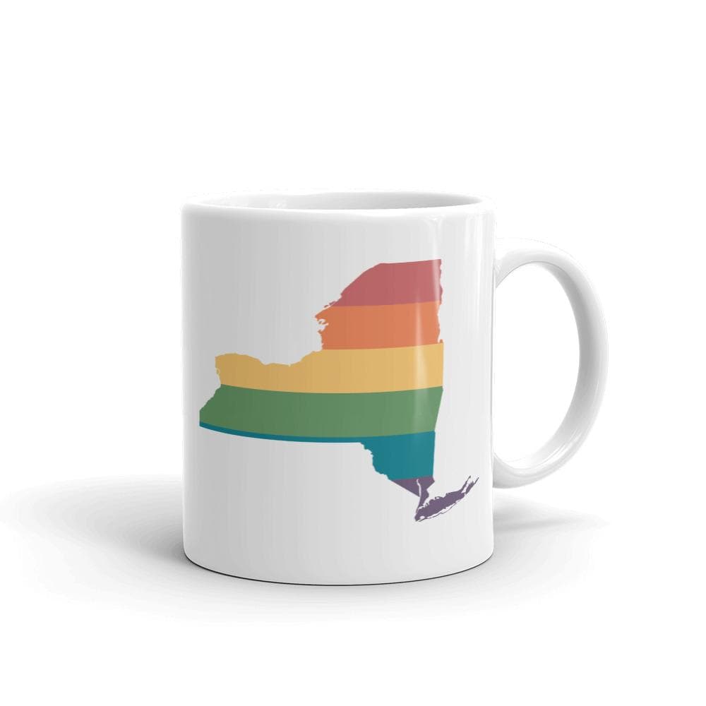 Taza arcoiris de Nueva York