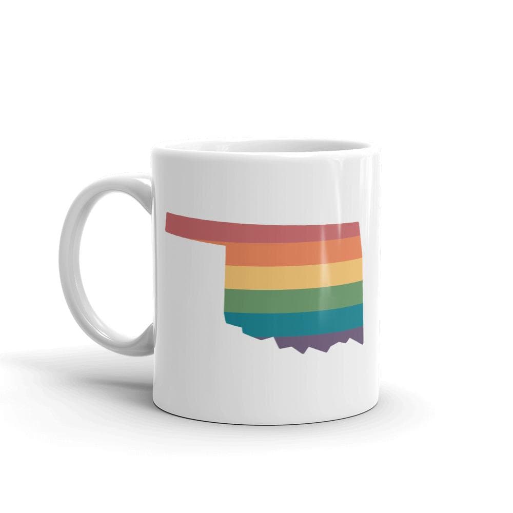 Taza arcoiris de Oklahoma