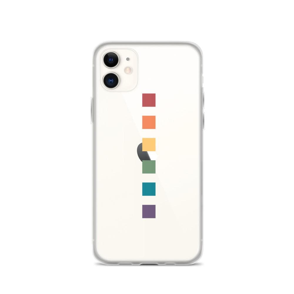 Rainbow Squares iPhone Case