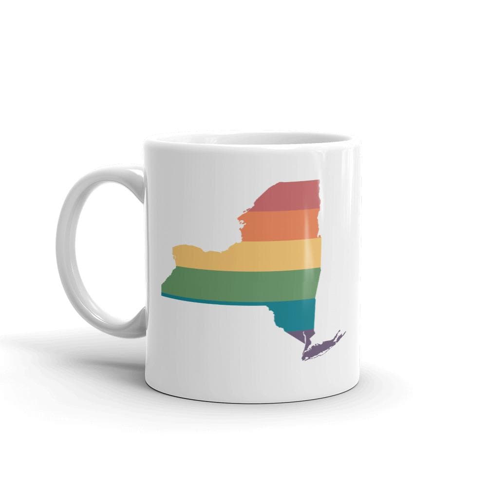 Taza arcoiris de Nueva York