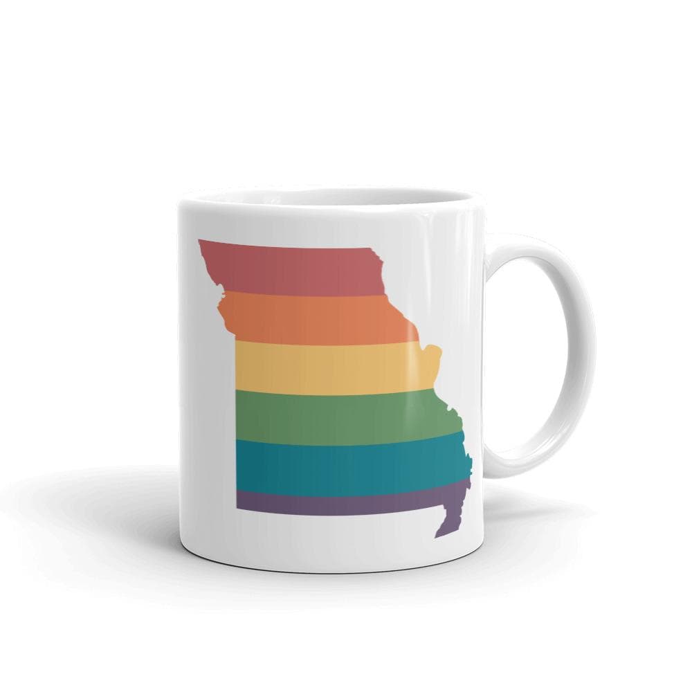 Tasse arc-en-ciel du Missouri