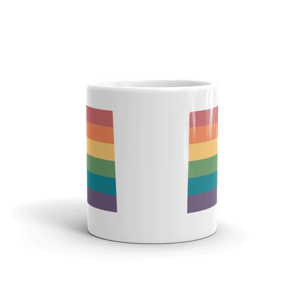 Tasse arc-en-ciel du Wyoming