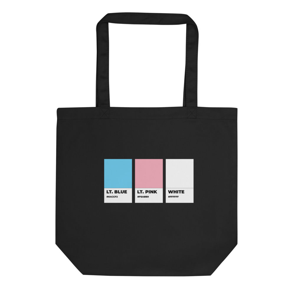 Trans Colors Organic Tote Bag