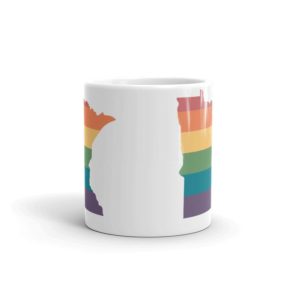 Taza con el arcoíris de Minnesota