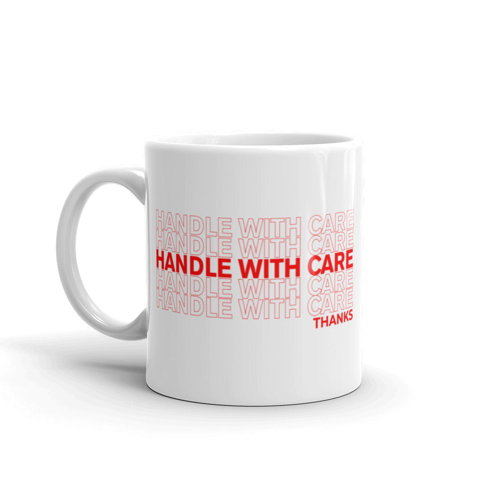 Tasse à manipuler avec précaution