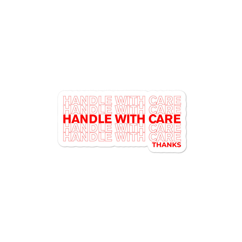 Handle With Care Stickers