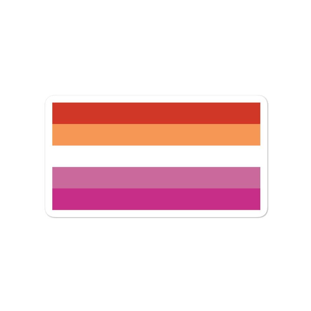 Lesbian Flag Stickers