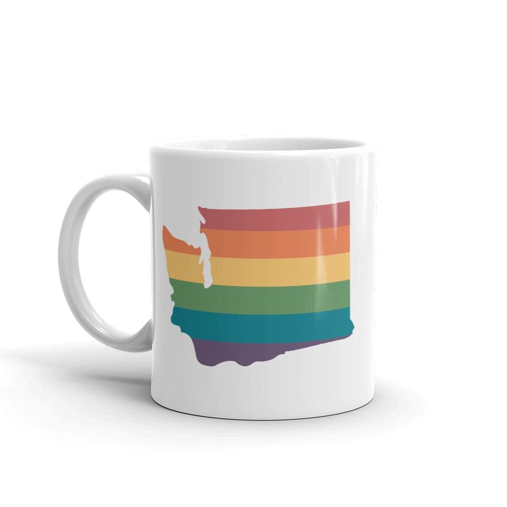 Tasse arc-en-ciel de Washington