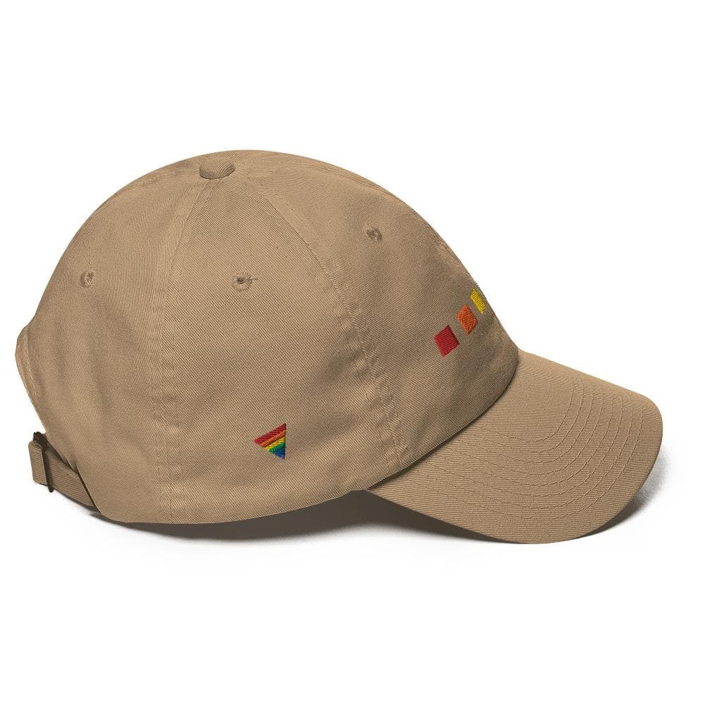 Rainbow Squares Dad Hat