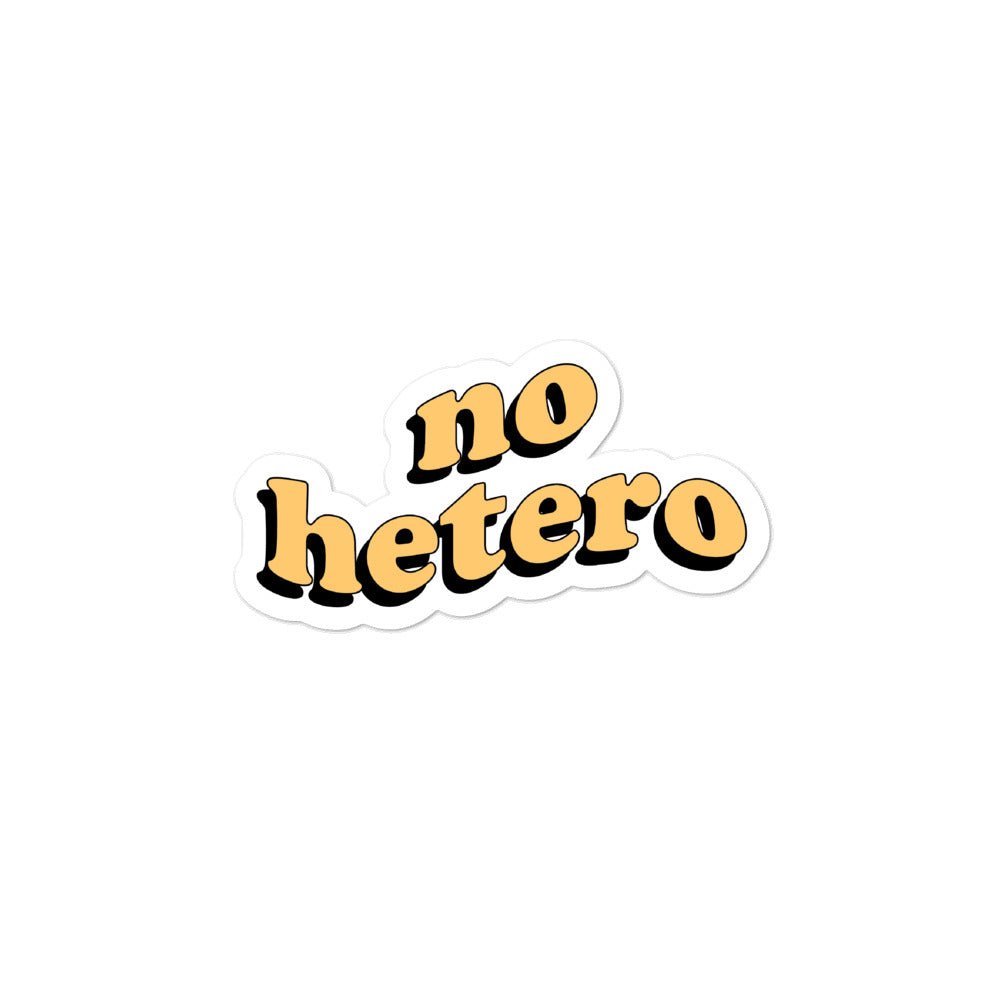 No Hetero Stickers