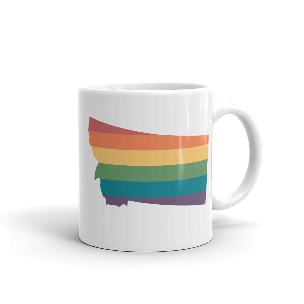 Tasse arc-en-ciel du Montana