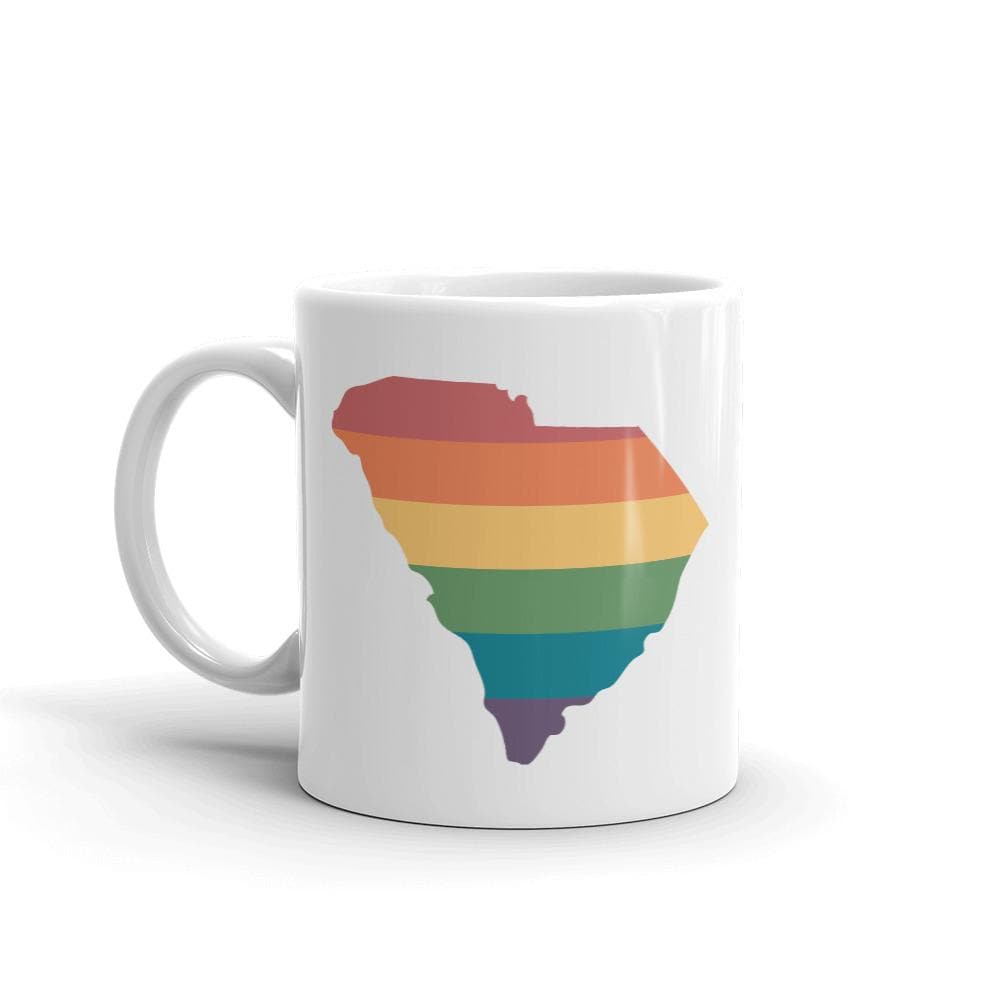 Tasse arc-en-ciel de Caroline du Sud