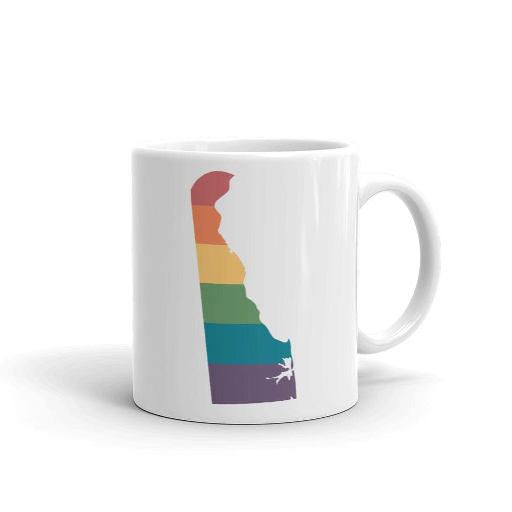 Taza arcoiris de Deleware