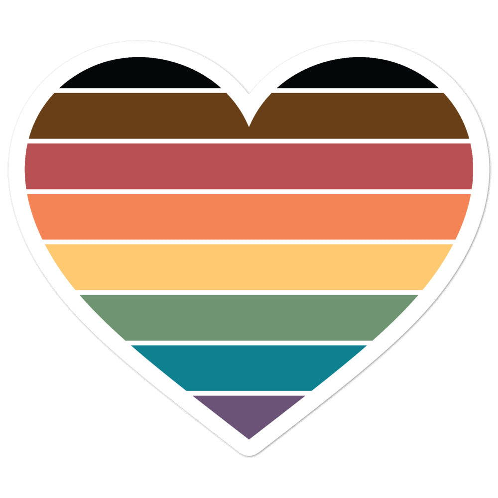 Inclusive Heart Stickers