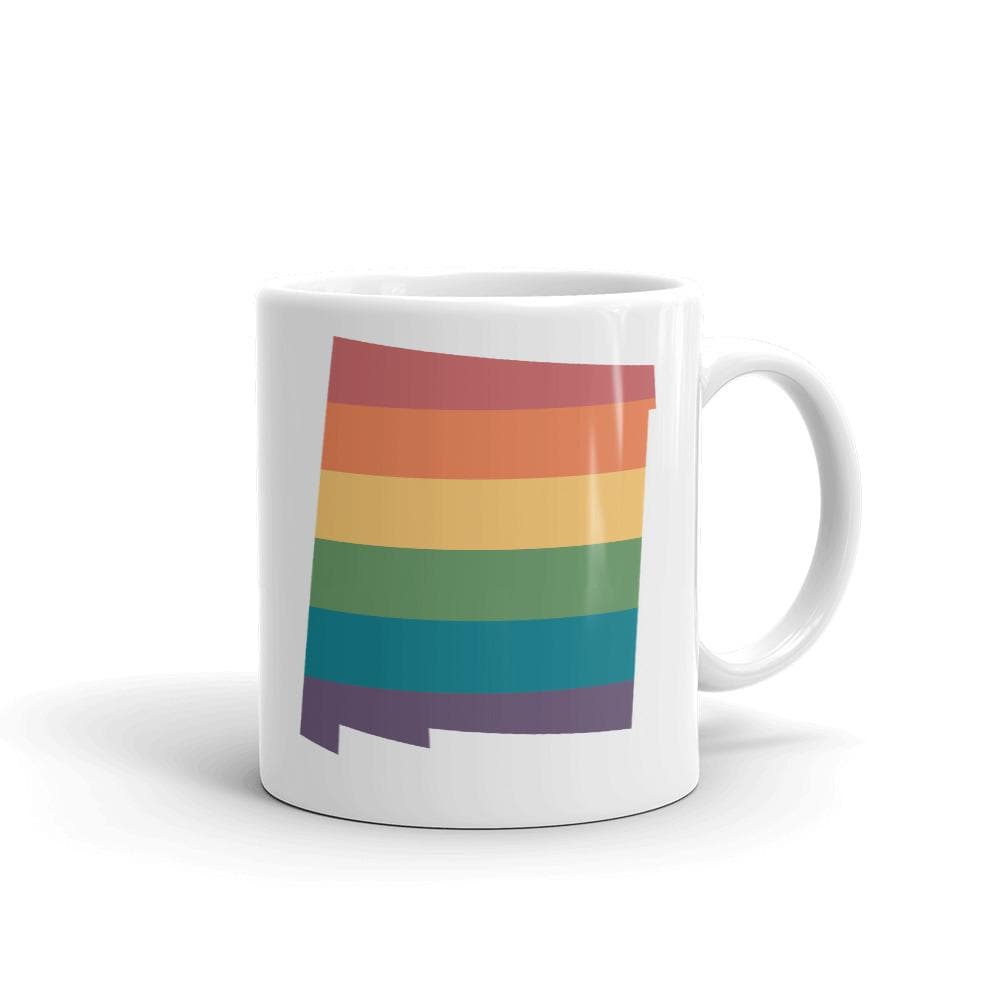 Tasse arc-en-ciel du Nouveau-Mexique