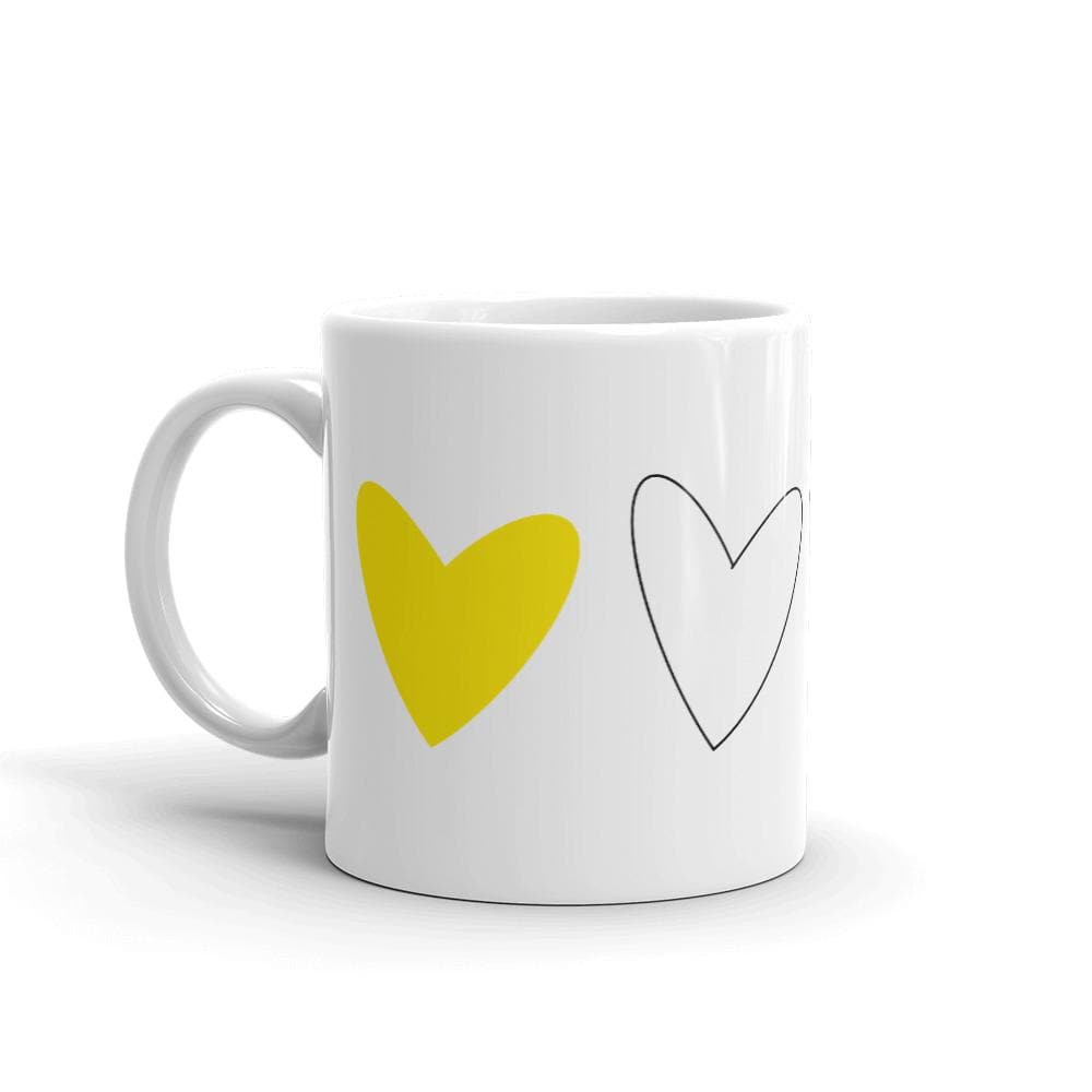 Non-Binary Hearts Mug