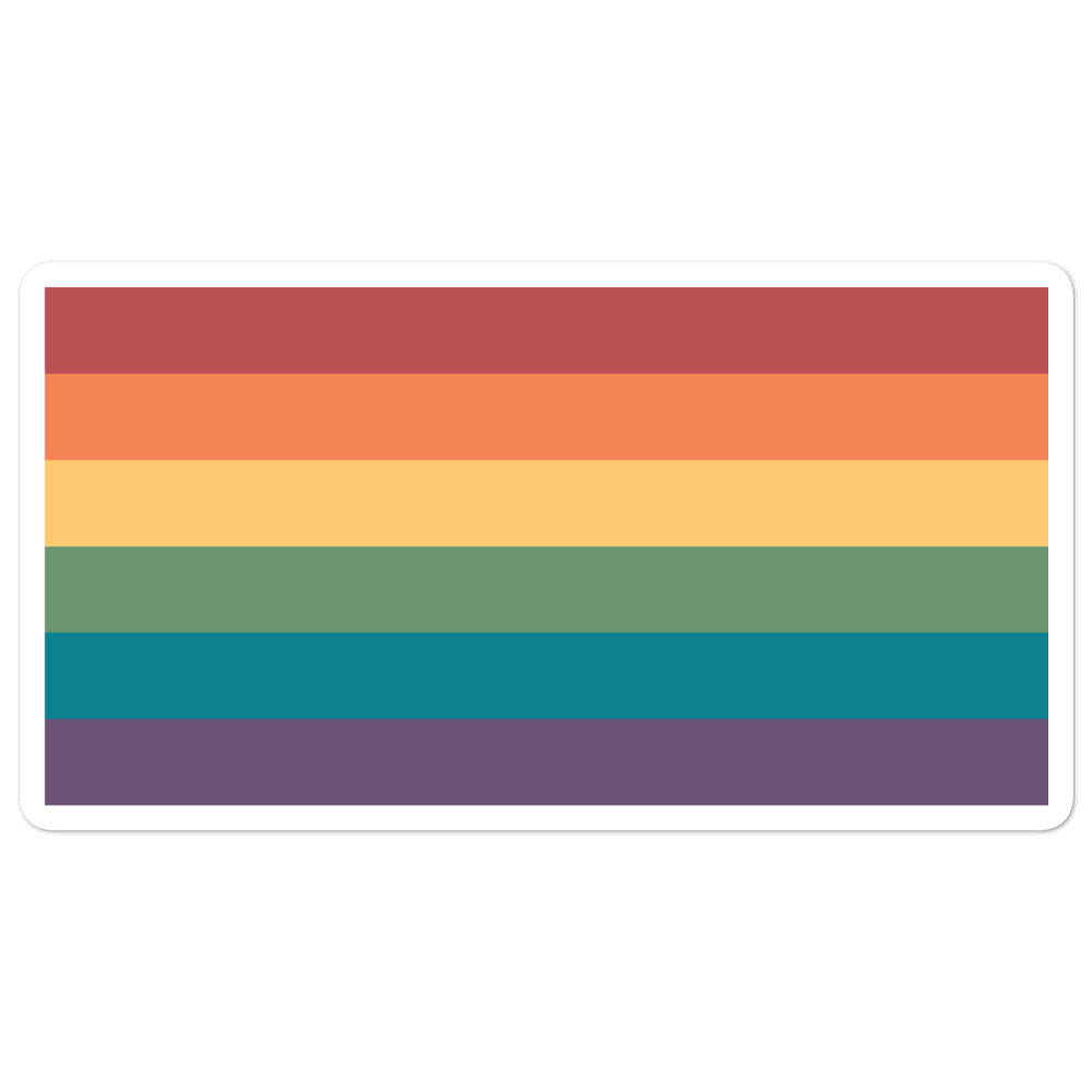 Gay Flag Stickers