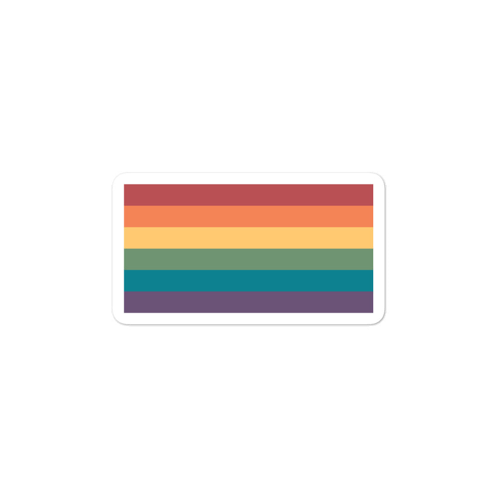 Gay Flag Stickers
