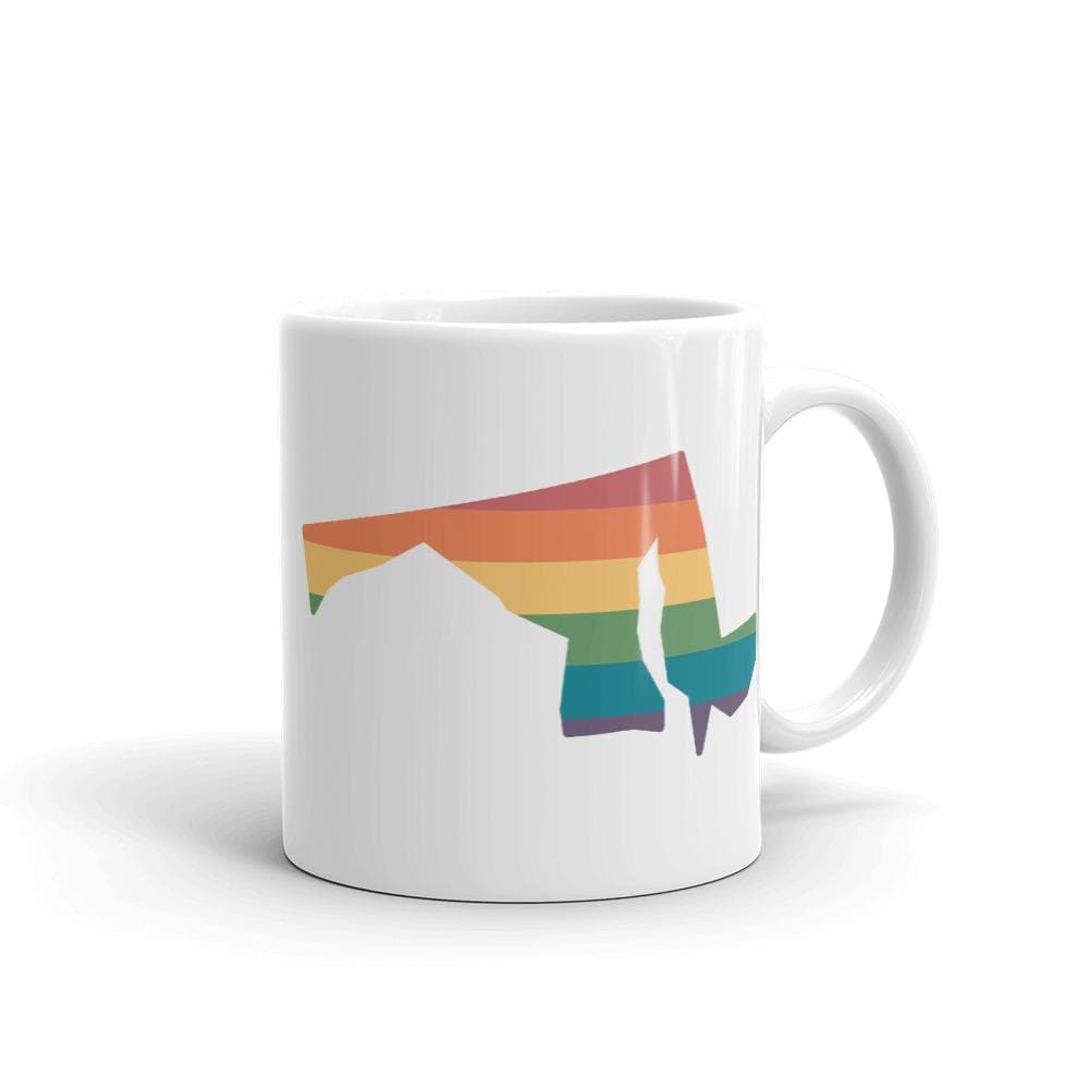 Tasse arc-en-ciel du Maryland