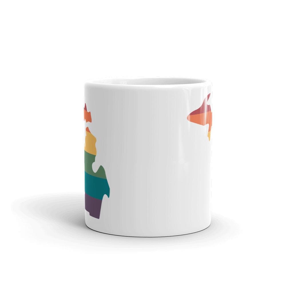 Taza arcoiris de Michigan