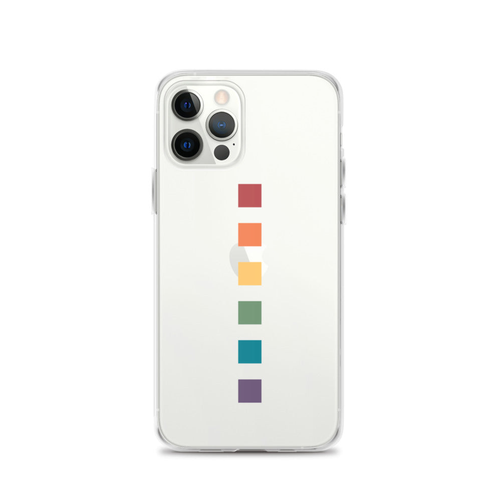 Rainbow Squares iPhone Case