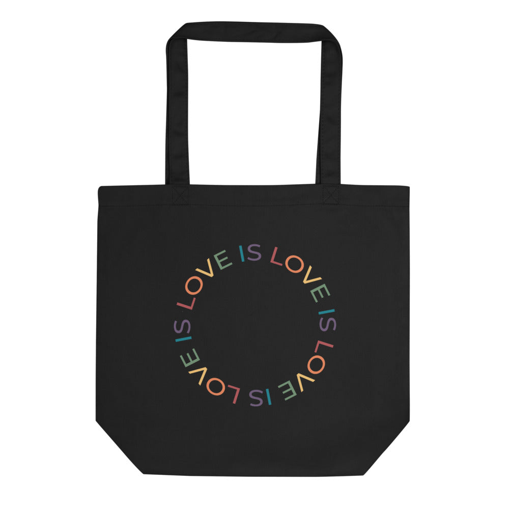 Bolsa de tela orgánica Love is Love