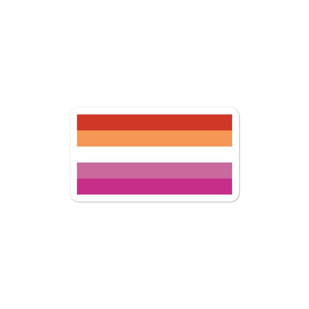 Lesbian Flag Stickers