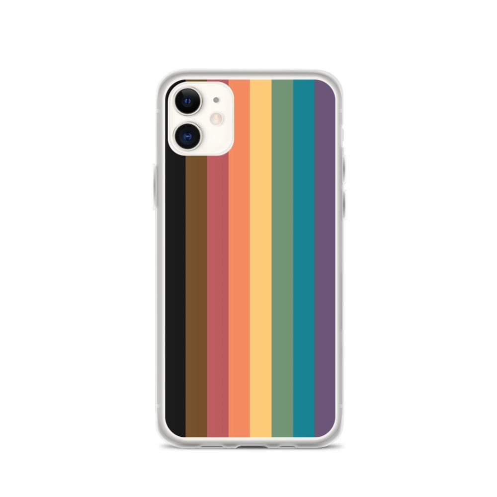 Funda para iPhone con rayas inclusivas