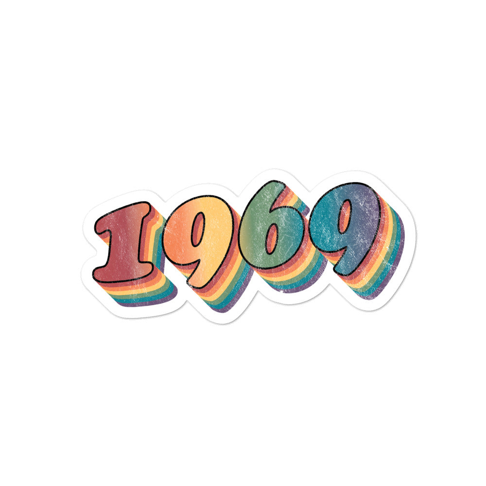 Retro 1969 Stickers