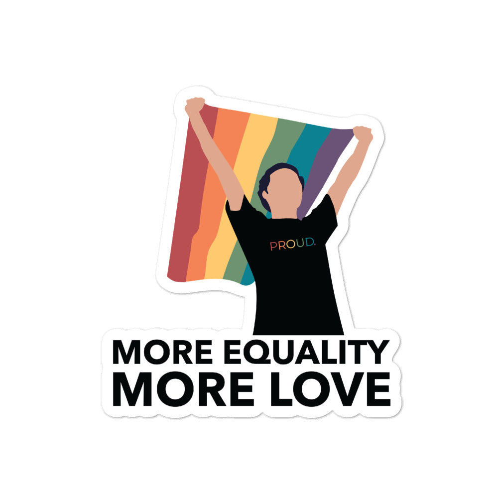 More Equality More Love Stickers