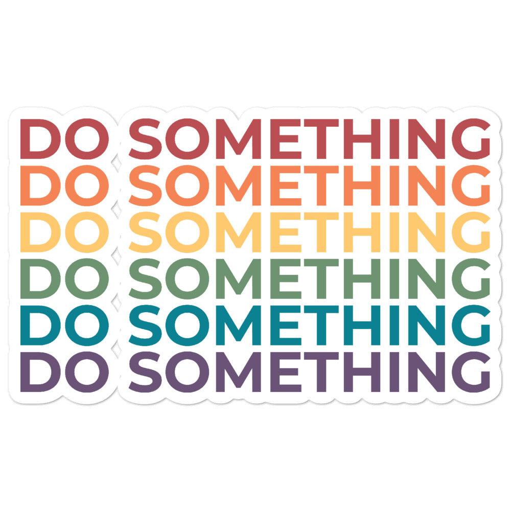 Do Something Stickers