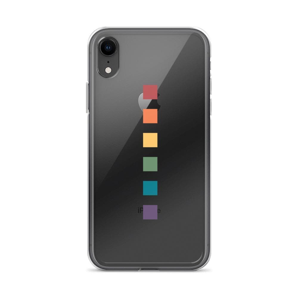 Rainbow Squares iPhone Case