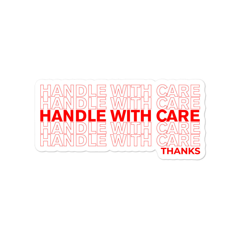 Autocollants « Manipuler avec précaution »