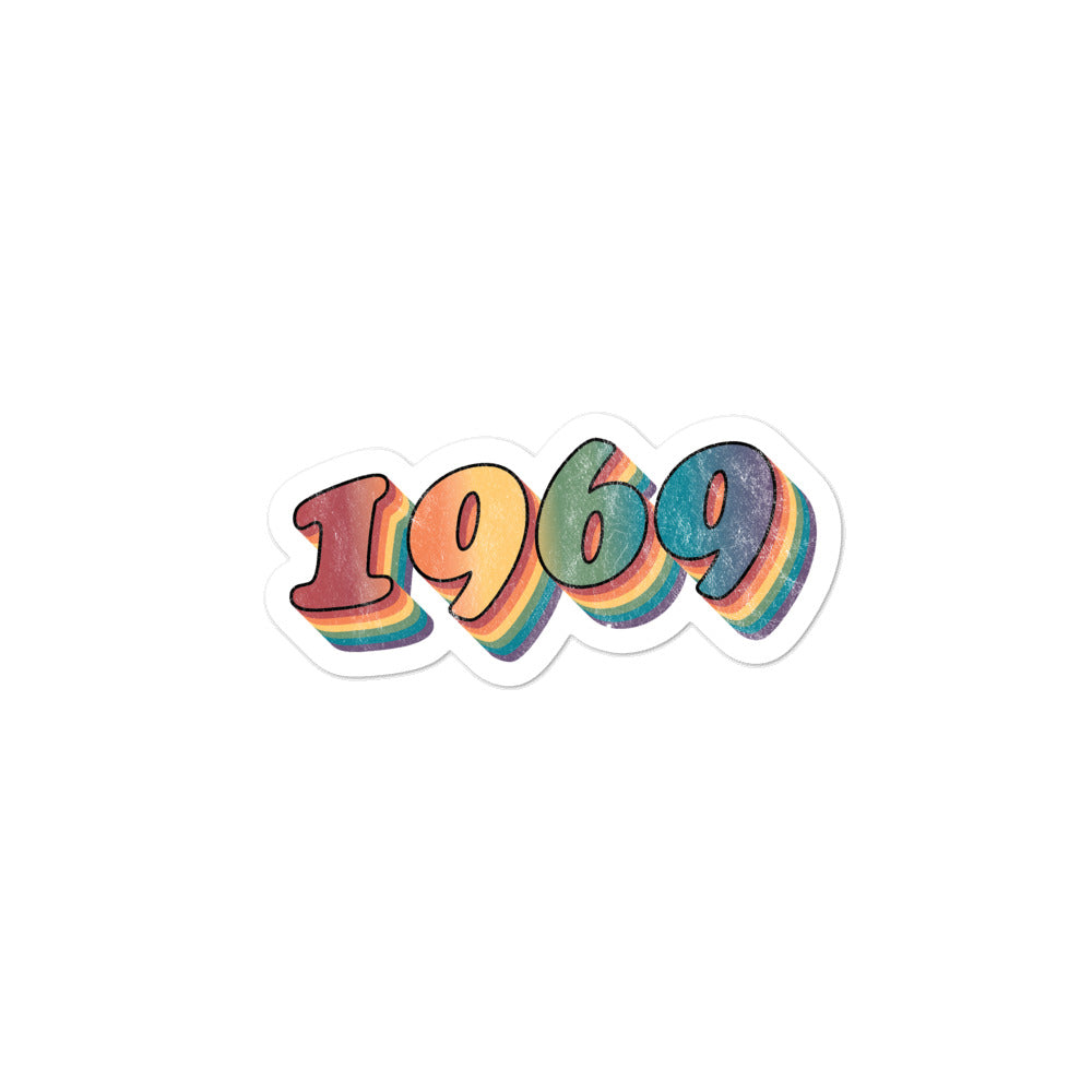 Retro 1969 Stickers