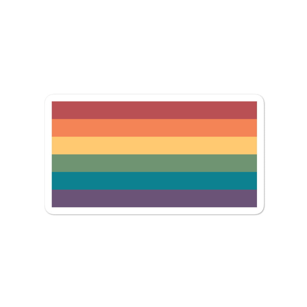 Gay Flag Stickers