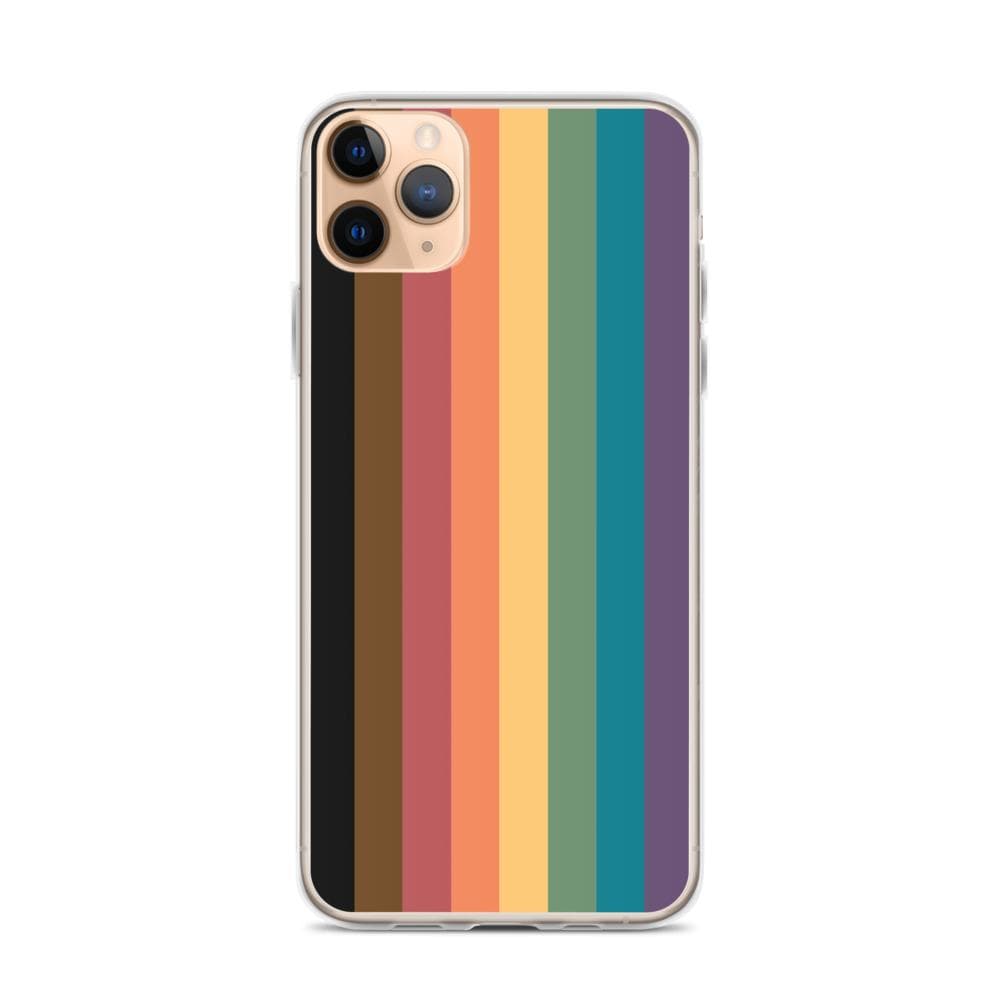 Funda para iPhone con rayas inclusivas