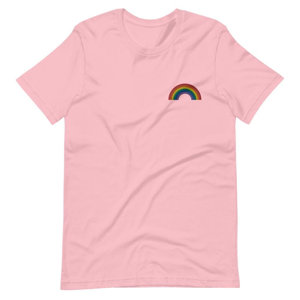 The Classic Rainbow Embroidered T-Shirt