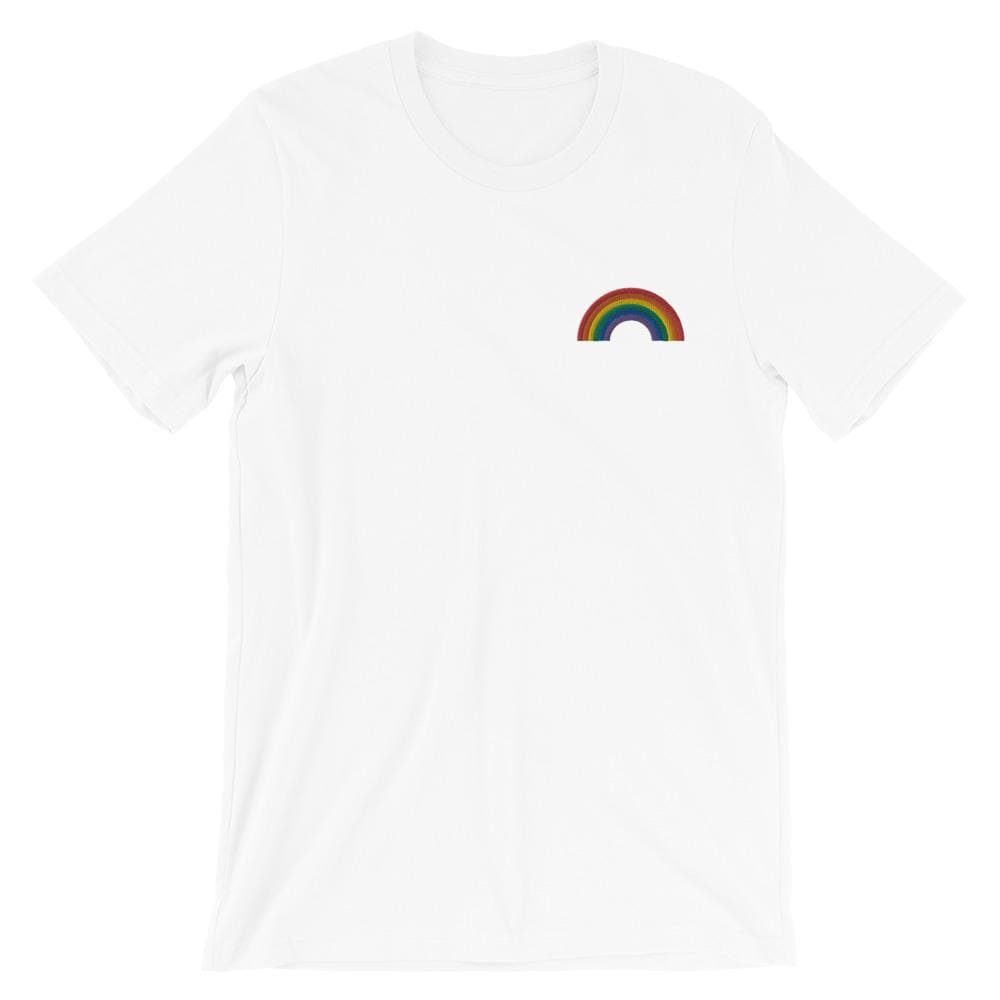 The Classic Rainbow Embroidered T-Shirt