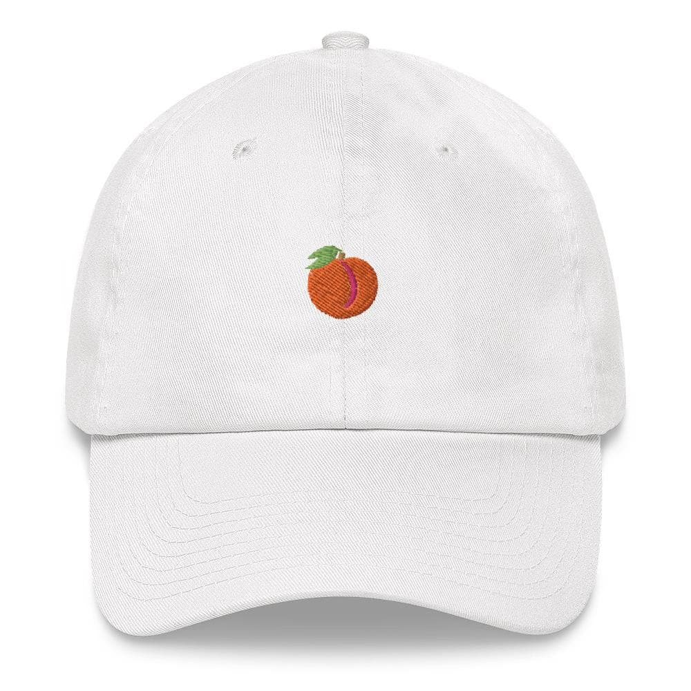 Peach Emoji Dad Hat