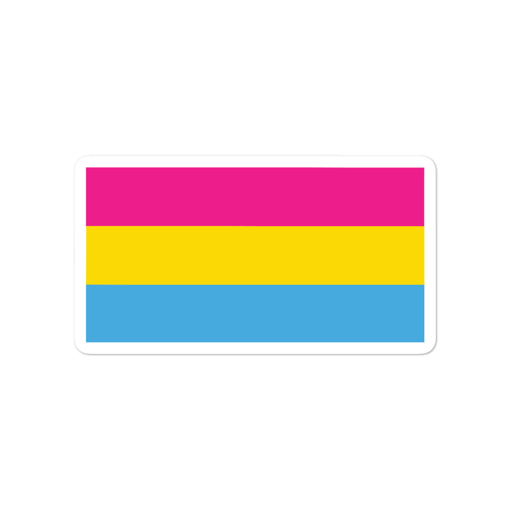 Pansexual Flag Stickers