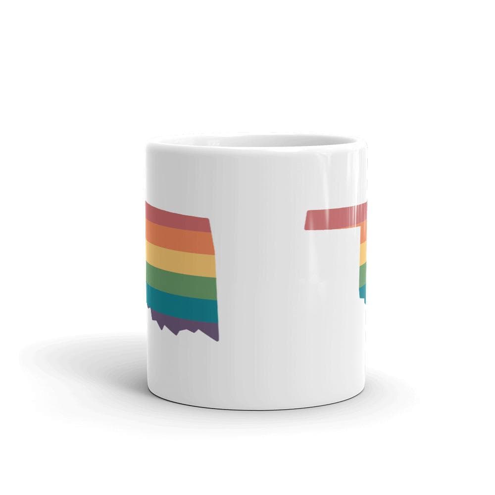 Taza arcoiris de Oklahoma