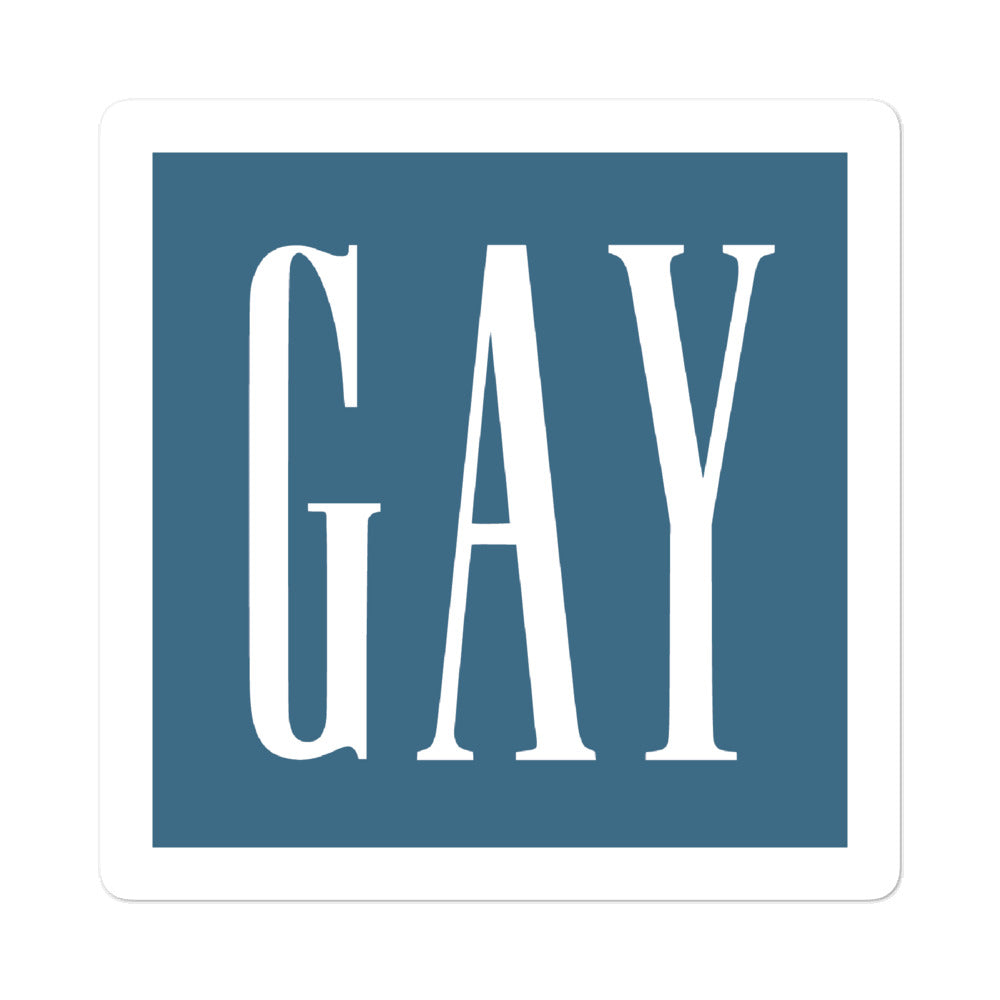Gay Gap Stickers