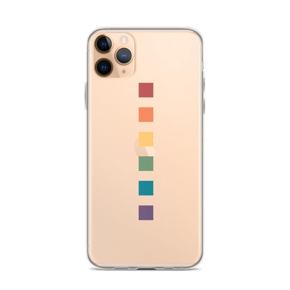 Rainbow Squares iPhone Case