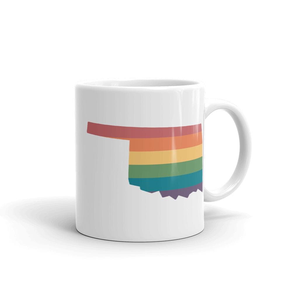 Taza arcoiris de Oklahoma