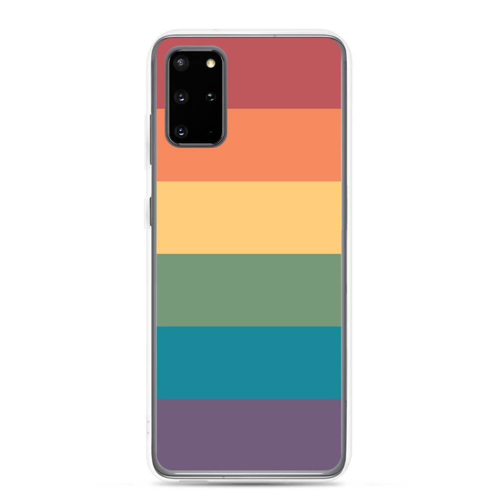 Funda Samsung con diseño de arcoíris