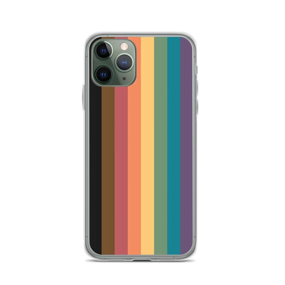 Funda para iPhone con rayas inclusivas