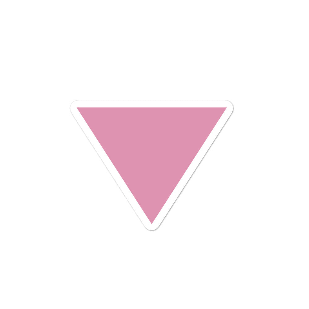 Pink Triangle Stickers