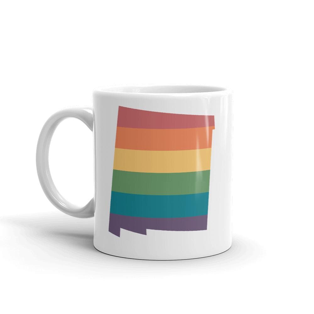 Tasse arc-en-ciel du Nouveau-Mexique