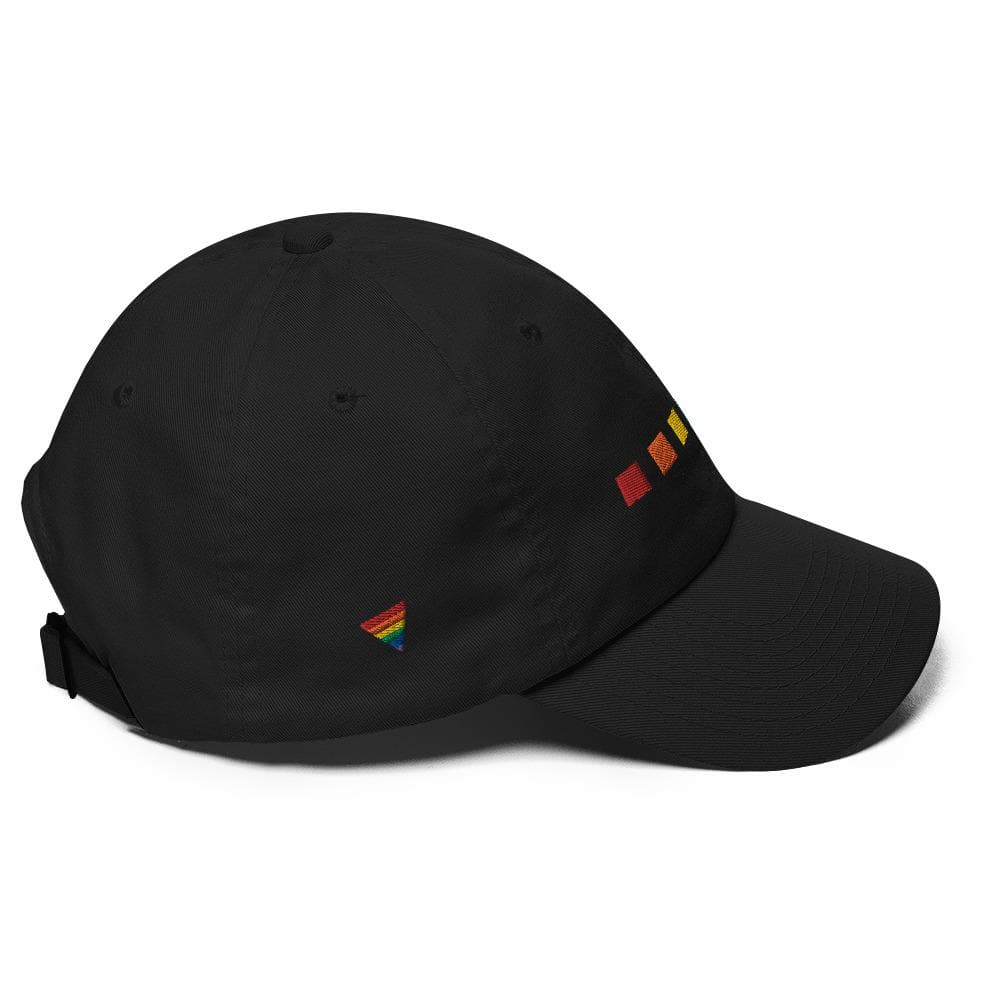 Rainbow Squares Dad Hat